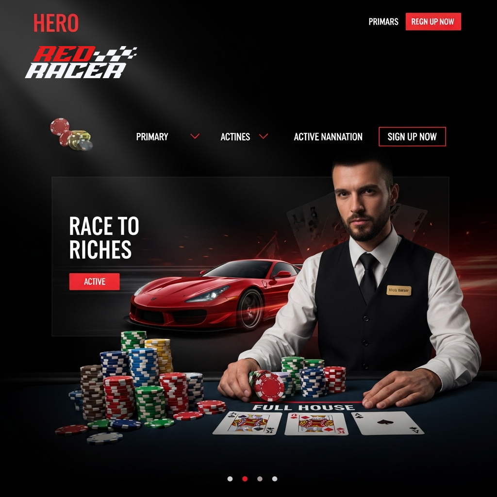 Croupier professionista al tavolo del casinò live